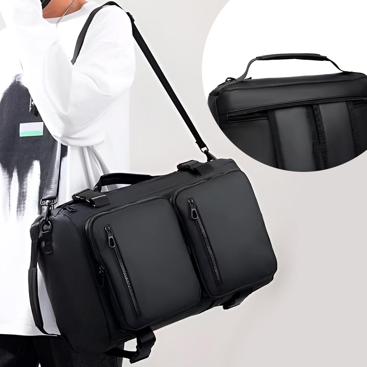 Miniatura 4 de Morral 3 en 1 Impermeable 2003-69